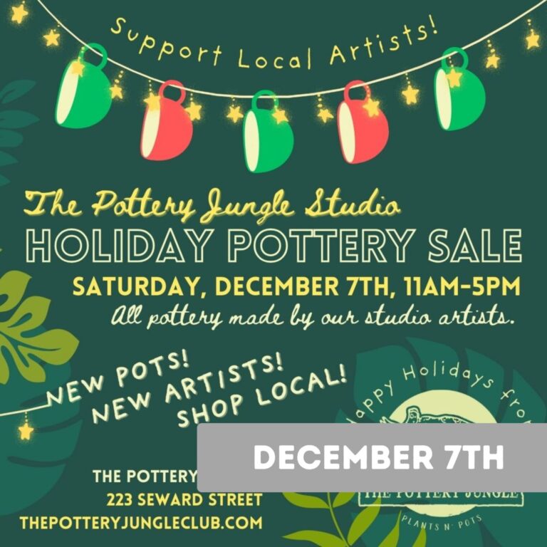 Holiday Pottery Sale